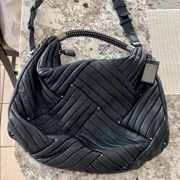 Cole Bags Cole Slouchy Studded Leather Hobo Bag